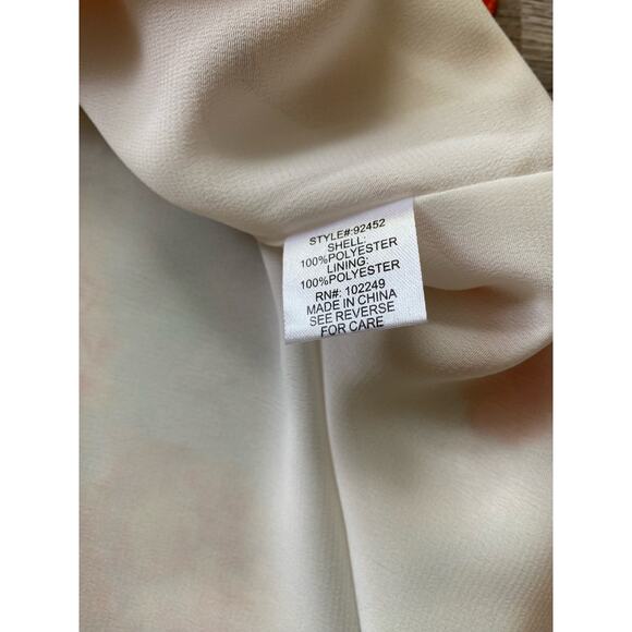 Skies are Blue Floral Sleeveless Button Down Tunic Shirt Dress - Picture 6 of 8